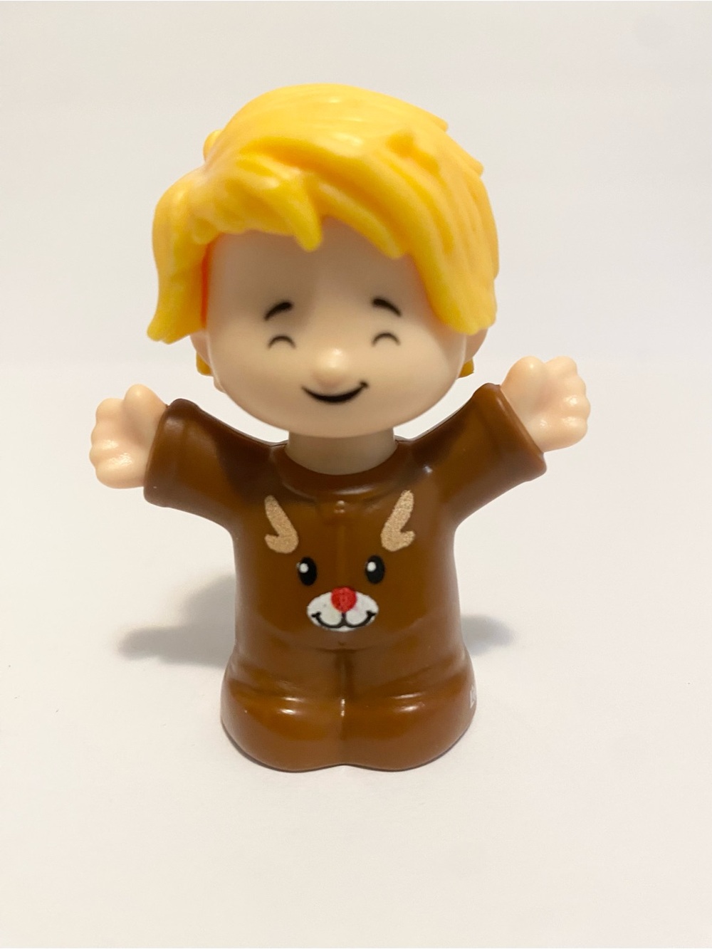Little People Christmas Reindeer Pyjamas PJs Boy Fisher Price Toy 4/$20 🛑